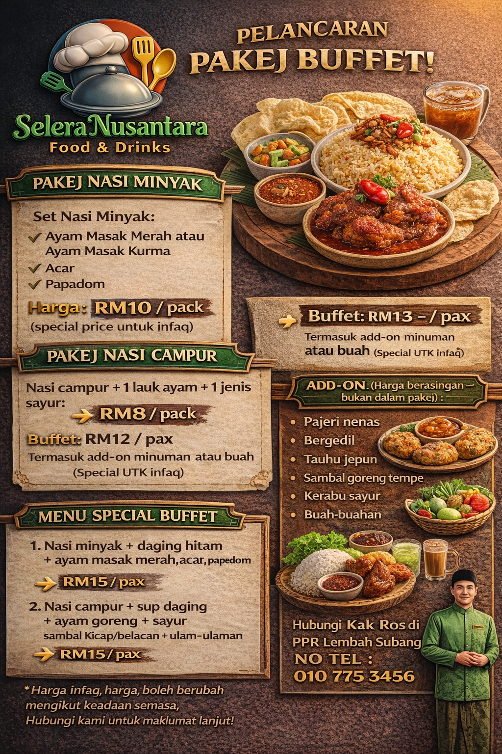 Selera Nusantara Menu